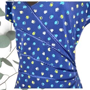 Faux Wrap-Style Dress by East 5th